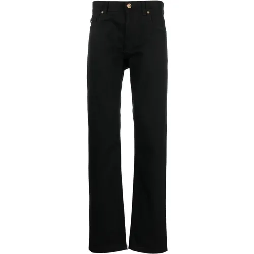 Schwarze Aw23 Herren Jeans , Herren, Größe: W34 - Versace - Modalova