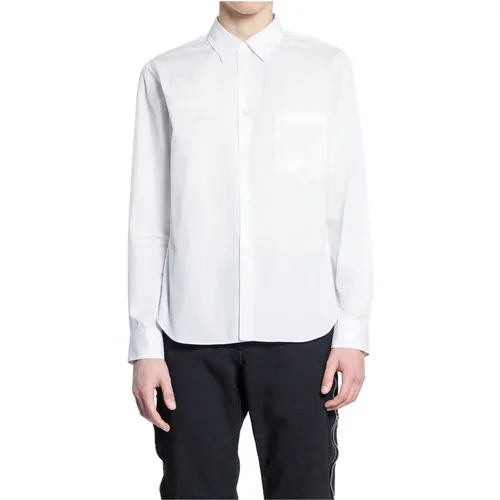 Classic Collar Button Blouse , male, Sizes: S - Comme des Garçons - Modalova