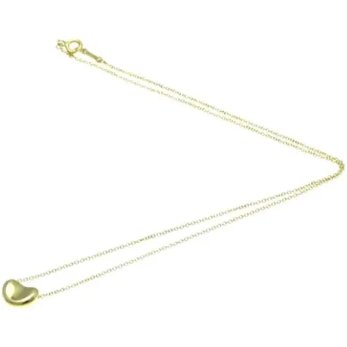 Pre-owned Jewellery, female, , Size: ONE SIZE Pre-owned Gold necklaces - Tiffany & Co. Pre-owned - Modalova