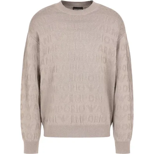 Linkmuster Pullover Langarm Rippenborte - Emporio Armani - Modalova