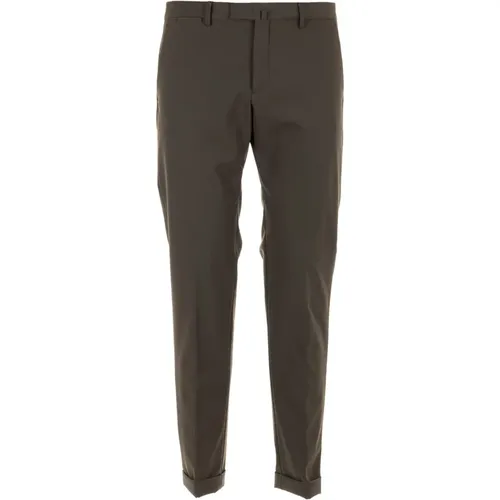 Chinos, male, , Size: XL Grey Trousers - Briglia - Modalova