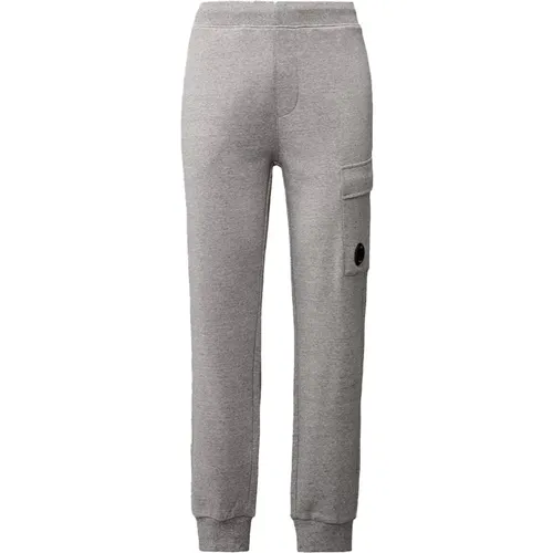 Cargo Joggers - Grau , Herren, Größe: L - C.P. Company - Modalova