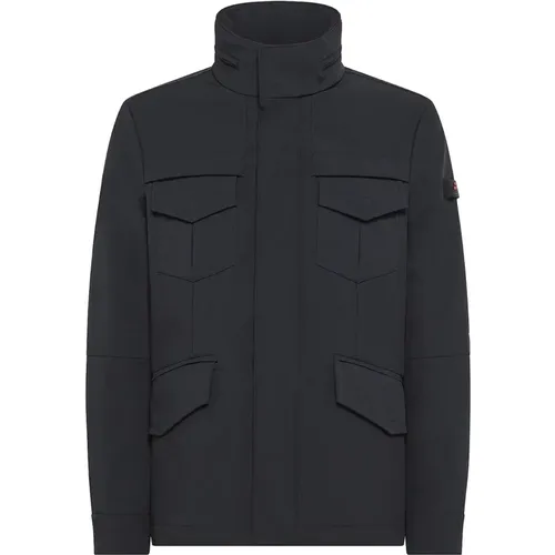 Schwarze Feldjacke mit Primaloft-Polsterung , Herren, Größe: XL - Peuterey - Modalova