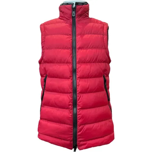 Sleeveless Gilet with High Collar , male, Sizes: XL, S - Peuterey - Modalova