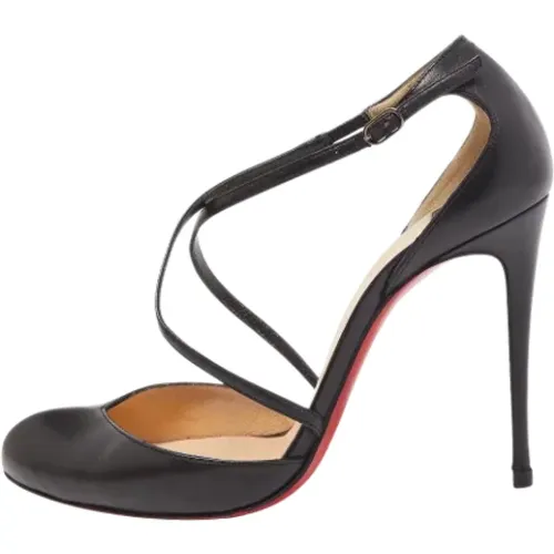 Elegant Leather Heels , female, Sizes: 4 UK - Christian Louboutin Pre-owned - Modalova
