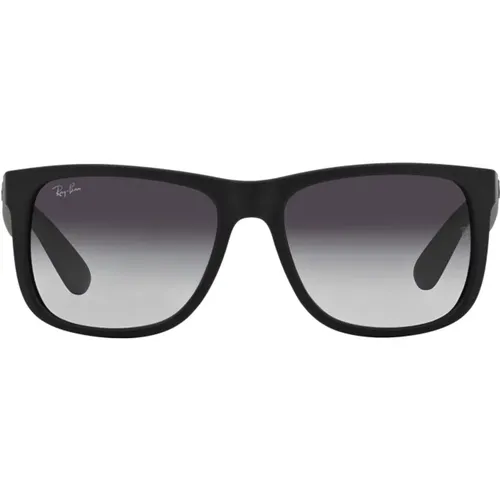 Klassische schwarze Sonnenbrille , Herren, Größe: 55 MM - Ray-Ban - Modalova