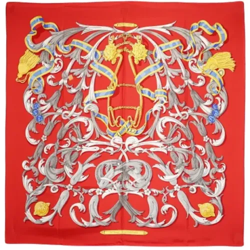 Pre-owned Silk scarves , female, Sizes: ONE SIZE - Hermès Vintage - Modalova