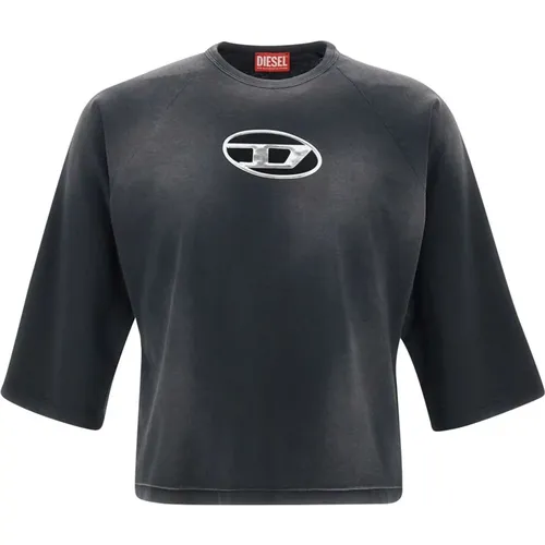 T-shirts and Polos , male, Sizes: M, S - Diesel - Modalova