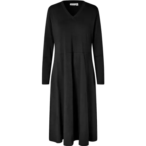 Simple Dress with Pockets , female, Sizes: 2XL - Masai - Modalova