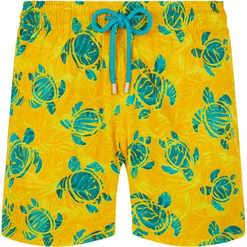 Beachwear, male, , Size: L Moorise Swim Shorts - Vilebrequin - Modalova