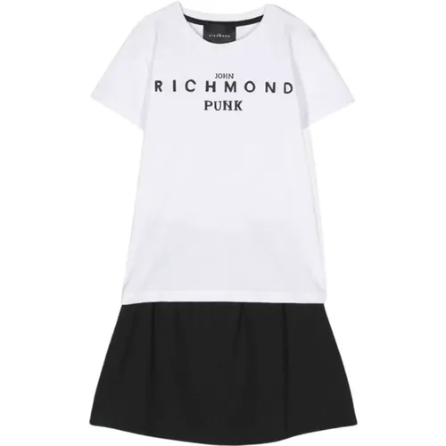 Komplettes T-Shirt und Minirock Set,Fashionista Set: T-Shirt + Mini Rock - John Richmond - Modalova