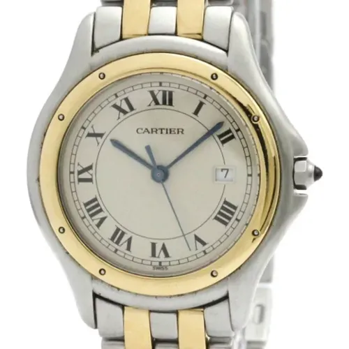 Pre-owned Watches, male, , Size: ONE SIZE Pre-owned Gold watches - Cartier Vintage - Modalova