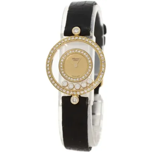 Pre-owned Watches, female, , Size: ONE SIZE Pre-owned Gold watches - Chopard Pre-owned - Modalova