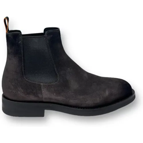 Chelsea Boots, male, , Size: 7 US Enver Amphibian Boots - Santoni - Modalova