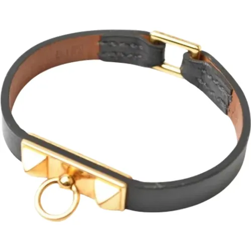 Pre-owned Jewellery, female, , Size: ONE SIZE Pre-owned Leather bracelets - Hermès Vintage - Modalova