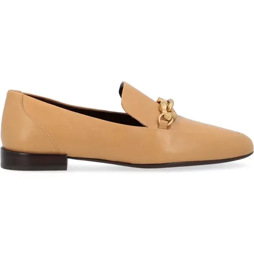 Jessa Lederloafer in Cuoio , Damen, Größe: 37 1/2 EU - TORY BURCH - Modalova