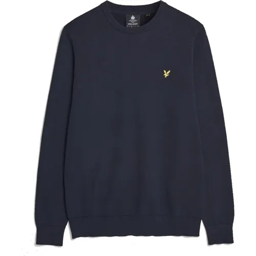 Sweatshirts, male, , Size: L Classic Crew Neck Sweatshirt - Lyle & Scott - Modalova
