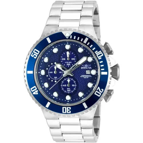 Pro Diver Quarzuhr - Blaues Zifferblatt , Herren, Größe: ONE Size - Invicta Watches - Modalova
