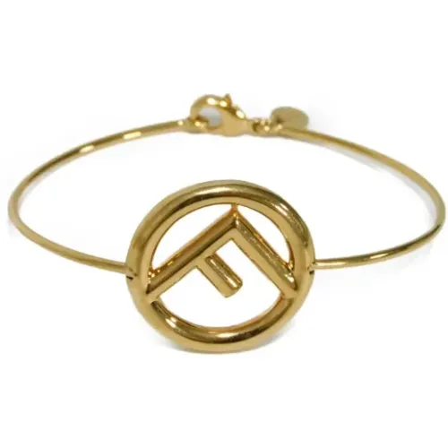 Pre-owned Jewellery, female, , Size: ONE SIZE Pre-owned Metal bracelets - Fendi Vintage - Modalova