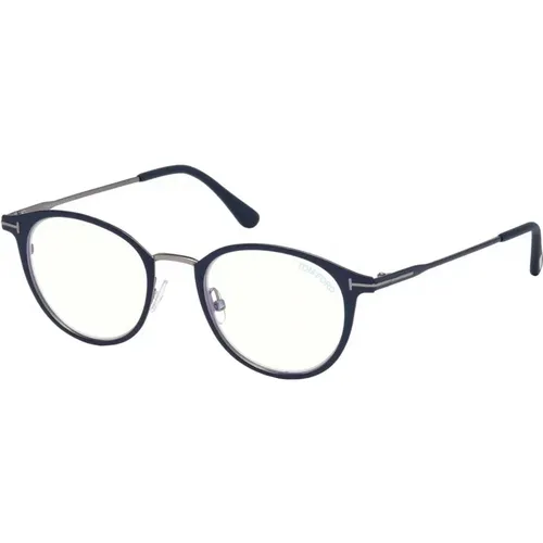 Glasses, unisex, , Size: 49 MM Block Eyewear Frames Matte - Tom Ford - Modalova