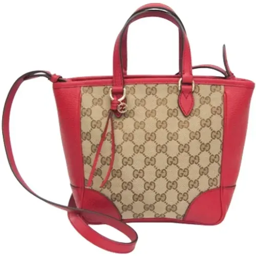 Pre-owned Canvas gucci-bags , female, Sizes: ONE SIZE - Gucci Vintage - Modalova