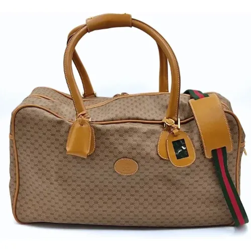 Pre-owned Canvas travel-bags , female, Sizes: ONE SIZE - Gucci Vintage - Modalova