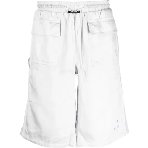 Graue Wendbare Shorts für Männer , Herren, Größe: XS - Puma - Modalova