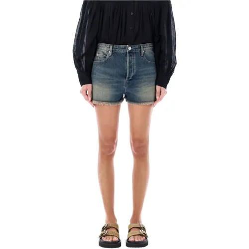 Denim Shorts , female, Sizes: S, XS - Isabel Marant Étoile - Modalova