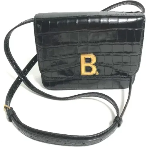 Pre-owned Cross Body Bags, female, , Size: ONE SIZE Pre-owned Leather shoulder-bags - Balenciaga Vintage - Modalova