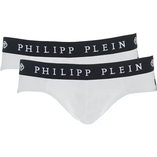 Bottoms, male, , Size: XL Elasticized Logo Intimate Set - Philipp Plein - Modalova