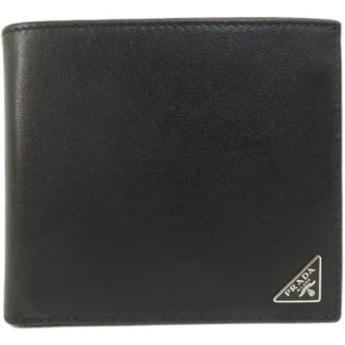 Pre-owned Wallets, female, , Size: ONE SIZE Pre-owned Leather wallets - Prada Vintage - Modalova