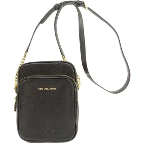 Pre-owned Cross Body Bags, female, , Size: ONE SIZE Pre-owned Leather shoulder-bags - Michael Kors Pre-owned - Modalova