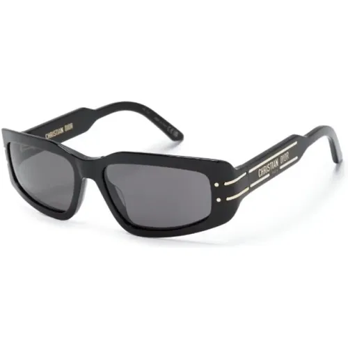 Signature S9U 10A0 Sunglasses , female, Sizes: 56 MM - Dior - Modalova