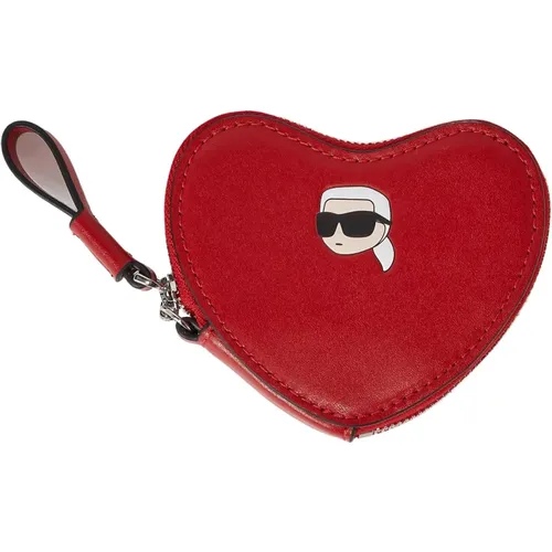 Coin purse Valentine Heart , female, Sizes: ONE SIZE - Karl Lagerfeld - Modalova