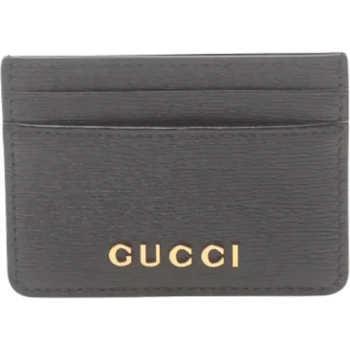 Pre-owned Wallets, female, , Size: ONE SIZE Pre-owned Leather wallets - Gucci Vintage - Modalova