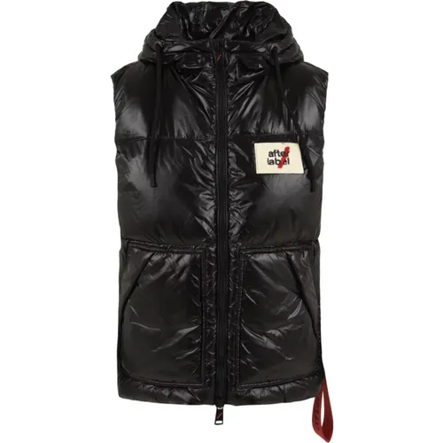 Adjustable Hooded Jacket , male, Sizes: S, XL - Afterlabel - Modalova