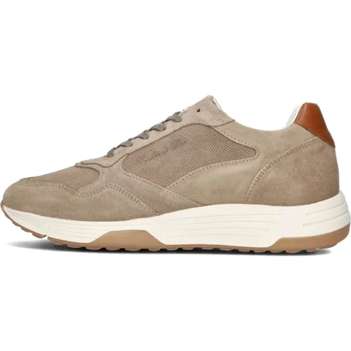 Taupe Anchor Low Sneakers Stilvolles Design , Herren, Größe: 44 EU - Cycleur de Luxe - Modalova