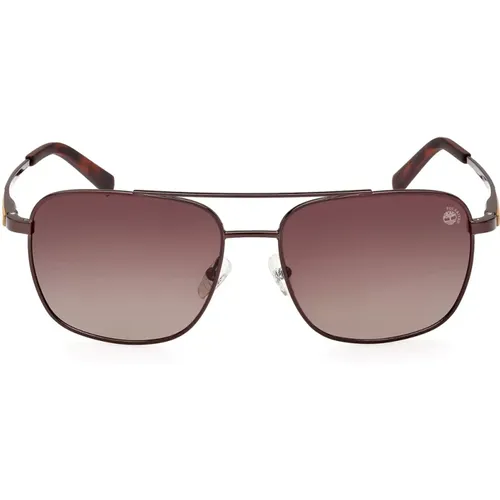 Polarized Navigator Sunglasses Metal , unisex, Sizes: 59 MM - Timberland - Modalova