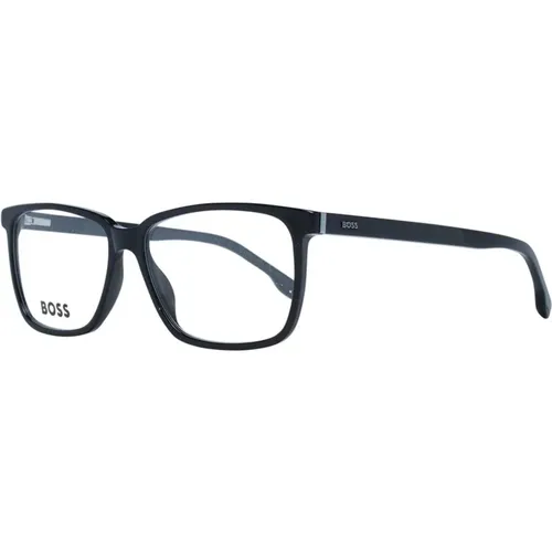 Glasses, male, , Size: ONE SIZE Rectangle Optical Frames - Hugo Boss - Modalova