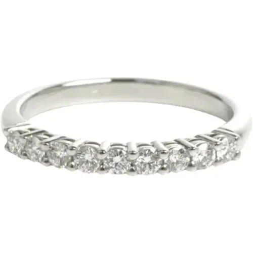 Pre-owned Jewellery, female, , Size: ONE SIZE Pre-owned Silver rings - Tiffany & Co. Pre-owned - Modalova