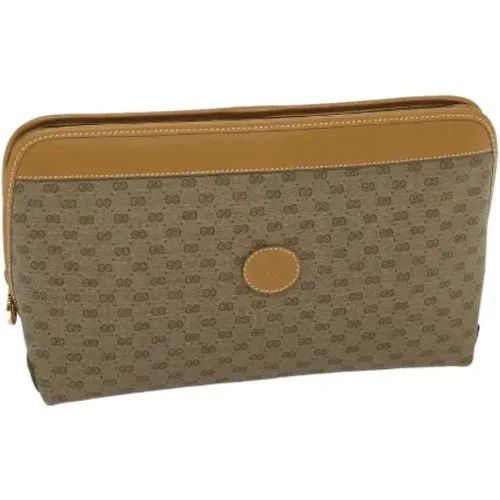 Pre-owned Clutches, female, , Size: ONE SIZE Pre-owned Leather gucci-bags - Gucci Vintage - Modalova