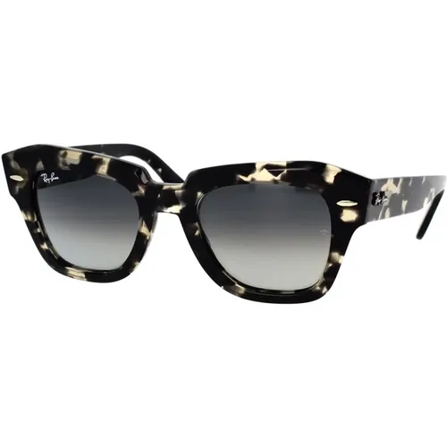 Quadratische Sonnenbrille State Street Rb2186 , unisex, Größe: 52 MM - Ray-Ban - Modalova