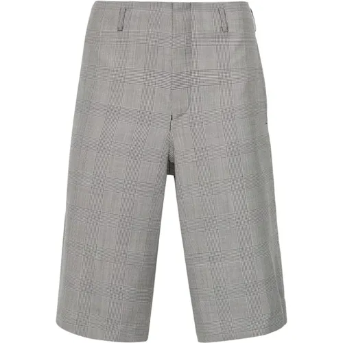 Tartan Wool Shorts , Herren, Größe: L - Comme des Garçons - Modalova