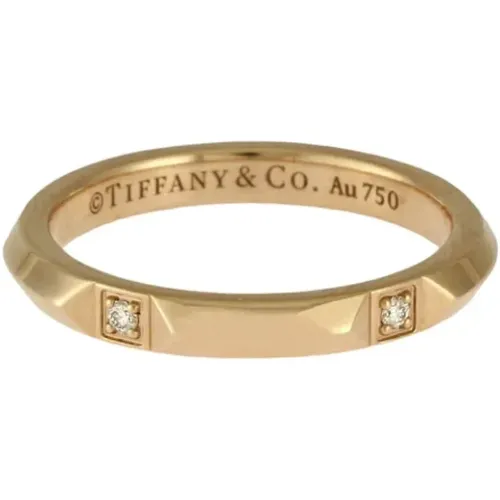 Pre-owned Jewellery, female, , Size: ONE SIZE Pre-owned Rose Gold rings - Tiffany & Co. Pre-owned - Modalova