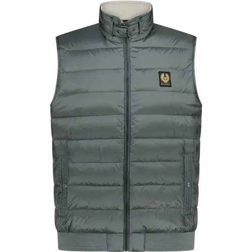 Quilted Down-Filled Vest , male, Sizes: M, L, XL, 2XL, 3XL, 4XL - Belstaff - Modalova