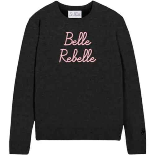 Sweatshirts, male, , Size: L Cashmere Sweater Belle & Rebelle - MC2 Saint Barth - Modalova