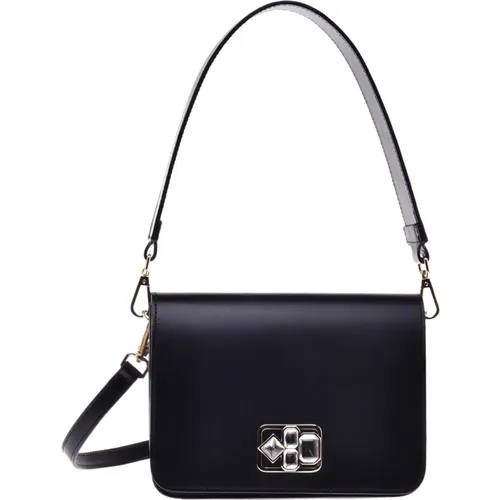 Leather shoulder bag - Baldinini - Modalova