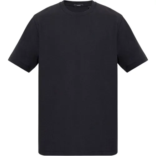 Crewneck T-Shirt , Herren, Größe: S - Theory - Modalova