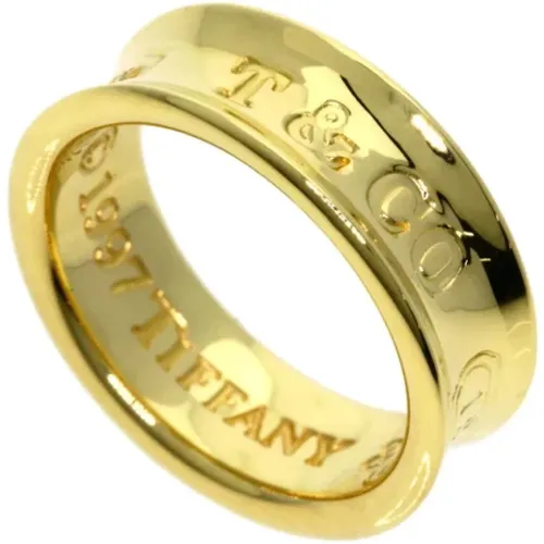 Pre-owned Jewellery, female, , Size: ONE SIZE Pre-owned Gold rings - Tiffany & Co. Pre-owned - Modalova