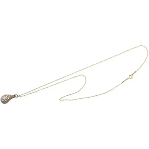 Pre-owned Jewellery, female, , Size: ONE SIZE Pre-owned Gold necklaces - Tiffany & Co. Pre-owned - Modalova